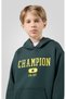 Field of Play Hooded Sweatshirt Green Kids Hooded Sweatshirt-306796-Gs514 - 5