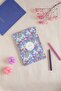 Floral Cloth Hardcover Notebook / Unlined