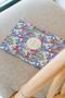 Floral Cloth Hardcover Notebook / Unlined - 6