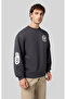Eco Future Crewneck Sweatshirt Organic Cotton Black Men's Sweatshirt-220427-Es503 - 5