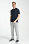Stretchy Knitted Buttoned Polo Neck Men's Classic Fit Polo Neck T-Shirt 100% Cotton - 7