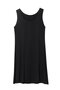 Black Women's Viscose Wide Strap Short Dress 233 - 6