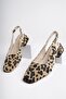 Lois Guaranteed Open Back Square Toe Women's Short Heeled Shoes - 6