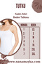 3 Pcs Passion Women Rib Polyester Cotton Wide Strap Gray Undershirt 136 - 3