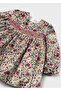 Printed Long Sleeve Girls' Dress_Mnvs2913 - 2
