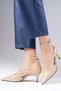 Elsa Skin Color Women's Heeled Shoes - 4