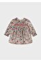Printed Long Sleeve Girls' Dress_Mnvs2913