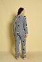 Women's Crew Neck Christmas Special Suede Soft Fabric Long Sleeve Pajamas Set - 3