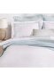 Casselıne Bamboo Extra King Size Duvet Cover Set 260X220 cm White - 5