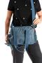 Ultra Light Waterproof Multi-Pocket Shoulder Bag Blue (Model: 571-5m) - 3