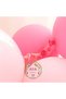^^ Birthday Party Theme *Salmon Macarons* *Pink Macarons* *Rosewood* *White* 60-Piece Balloon Chain Party Set - 4