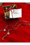 2-Piece Lover Couple Stamp Letter Detailed Stainless Steel Love Bracelet with 2-Piece Marteniçka Gift - 3