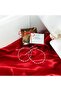 2-Piece Lover Couple Stamp Letter Detailed Stainless Steel Love Bracelet with 2-Piece Marteniçka Gift - 3