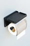 Adhesive Lid Toilet Paper Hanger Bathroom Toilet Roll Holder Apparatus Napkin Holder Organizer Plastic - 6
