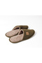 Home Slippers Polar Gray Non-Slip Sole, Plush Interior Detail, Fluffy, Non-Pilling, Ribbed, Comfortable - 3