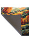 Kubilay Collection Multicolored Mountain Road Tree and Flowers Pattern Woven Base Modern Decorative Carpet 10 - 5