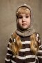 Knitted Children's Balaclava Beanie Mink - 6