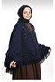 Winter Fur Coat for Women - Mother's Poncho - 3