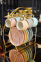 6-Piece Gold Cup Stand |   Gold Color Oval Mug Cup Presentation Stand - 5