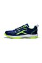Raze Non-marking Badminton Shoes |navy Blue/lime, Uk 8/us 9/eu 42 | Polyester, Rubber - 2