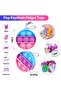 30-Pack Mini Pop Fidget Keychain,Sensory Toy,Party Favors for Kids - 2