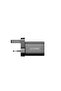 شاحن حائط 33 وات بمنفذ USB-C PD وUSB-A - أسود - 3