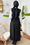Belted Vest Skirt Suit - 7