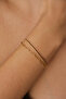 Steel 2-Piece Combination Paperclip and Thin Italian Chain Bracelet Minimal Tarnish 17+4cm Florya Bracelet - 7