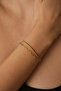 Steel 2-Piece Combination Paperclip and Thin Italian Chain Bracelet Minimal Tarnish 17+4cm Florya Bracelet - 3