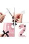 Pink Numeral Balloon with Black Ribbon - Pink Numeral Balloon with Black Bow Age 3 - 2