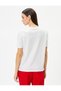Republic Printed T-Shirt Crew Neck Short Sleeve Slim Fit - 4