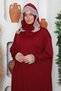 Seasonal Women's Prayer Dress - Hijab Headscarf, Anti-Sweat Clothing and Flowy Ferace - 2