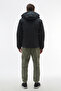 Thick Coat with Hood - 3
