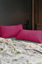 |   Plain Cotton 2-Piece Fuchsia Pillowcase |   50 X 70 cm with Cover | - 2