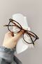 Lena - Thin Cat Eye Leopard Print Blue Block Screen Goggles with Blue Light Protection