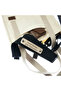 Black Color, Cotton Column Detailed Bag Strap, Special Gift for Loved Ones' Names, 220 cm Strap - 3