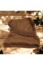 Natural Camel Wool Top Undergarment Stretchy Short Sleeve Warm Real Wool Undergarment Thermal Clothing Standard Size - 8