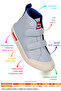 Garf Daily Velcro Boys' Boat Shoes - 2