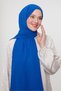 Cobalt Blue Aerobin Cazz Shawl - 2