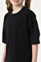Unisex Kids Short Sleeve Black T-Shirt - 7