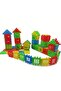 Puzzle City 3D Building and Design Blocks 64 Pieces Educational Toy - 6