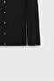 Men's Black Warm Woolen Standard Fit Regular Fit Shirt Collar Pocket Knitwear Cardigan - 8