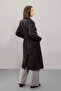 Trenchcoat aus Kunstleder mit normaler Passform - 4