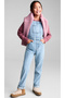 Unisex Kids Jean Salopet Jumpsuit - 3