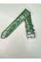R4102S Leather Strap - Green - 24mm - 6