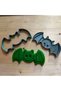 🎃 🦇   Halloween Bat Cookie Mold – Set of 2 Food Contact - 4