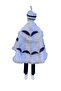 Denbu Textile Circumcision Clothing 9 Pieces White-Navy - 2