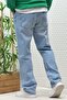 Men's Elastic Waist Casual Baggy Jeans - 6