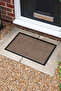 1Modern Brown Moisture Absorbing, Dust Absorbing Doormat, Outdoor Front Door Mat 40X60Cm - 2