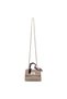 Shaya Covered Mini Chain Strap Crossbody Bag Dark Beige - 7